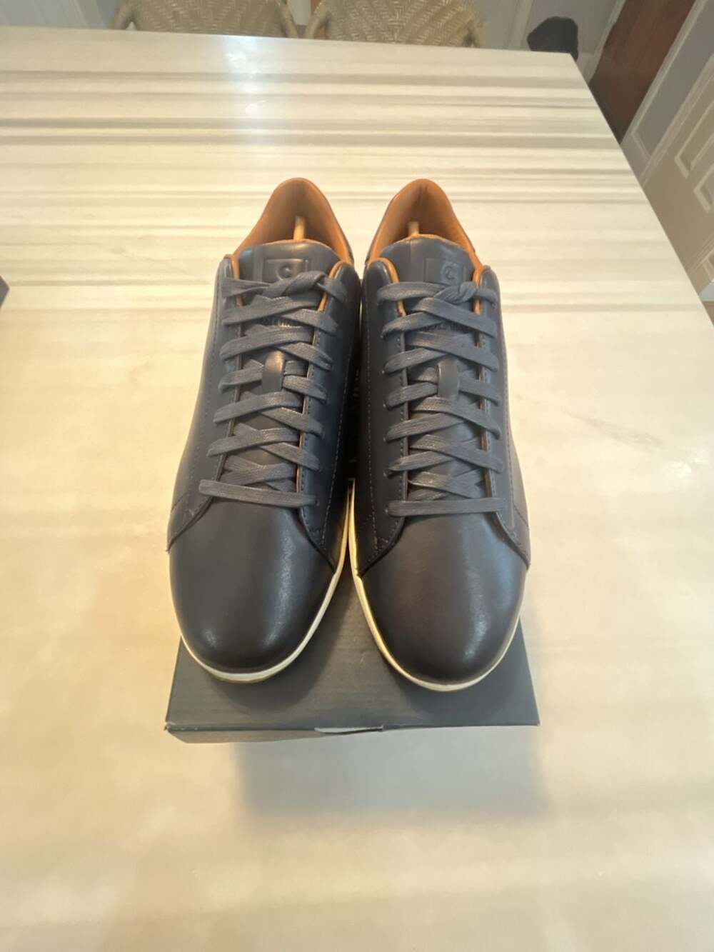 Cole Haan GrandPro Tennis Sneaker Blazer Blue Handstain